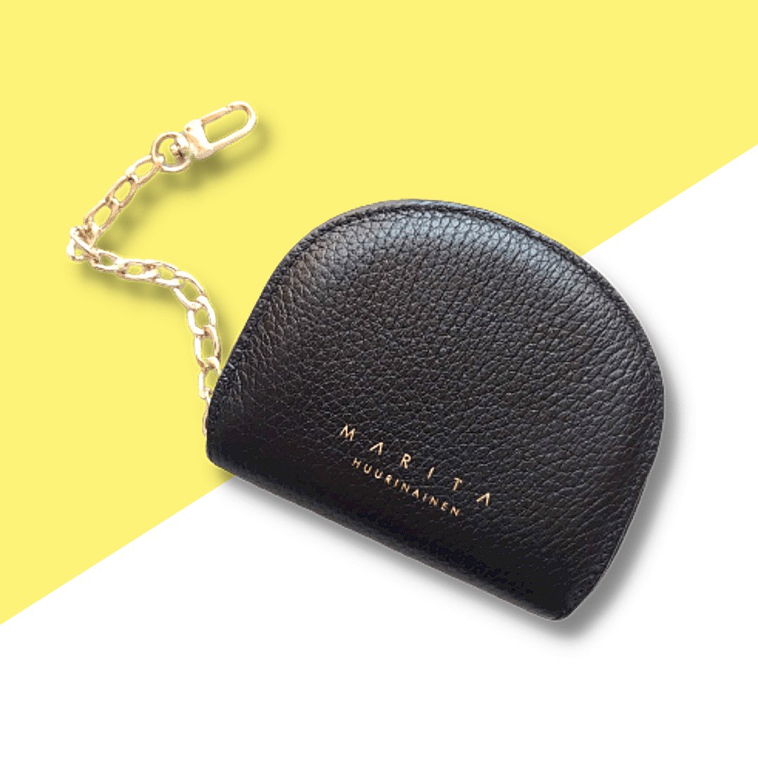 Marita Card Wallet with chain strap, Women's Fashion, Bags & Wallets