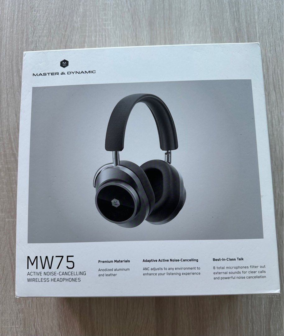 Master & Dynamic MW75, 音響器材, 頭戴式/罩耳式耳機- Carousell