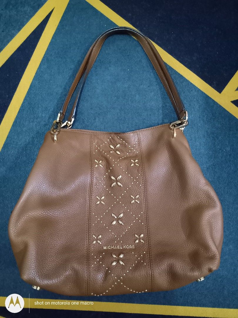 Michael kors leighton shoulder tote on sale