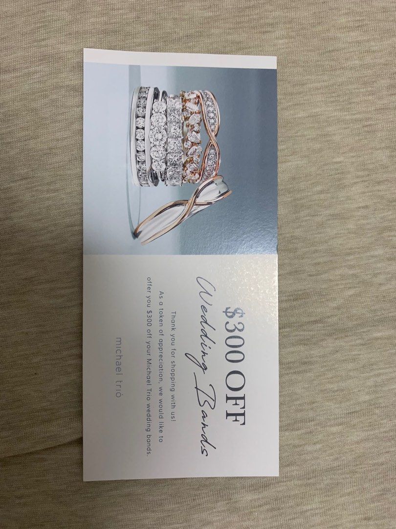 Michael trio deals wedding band