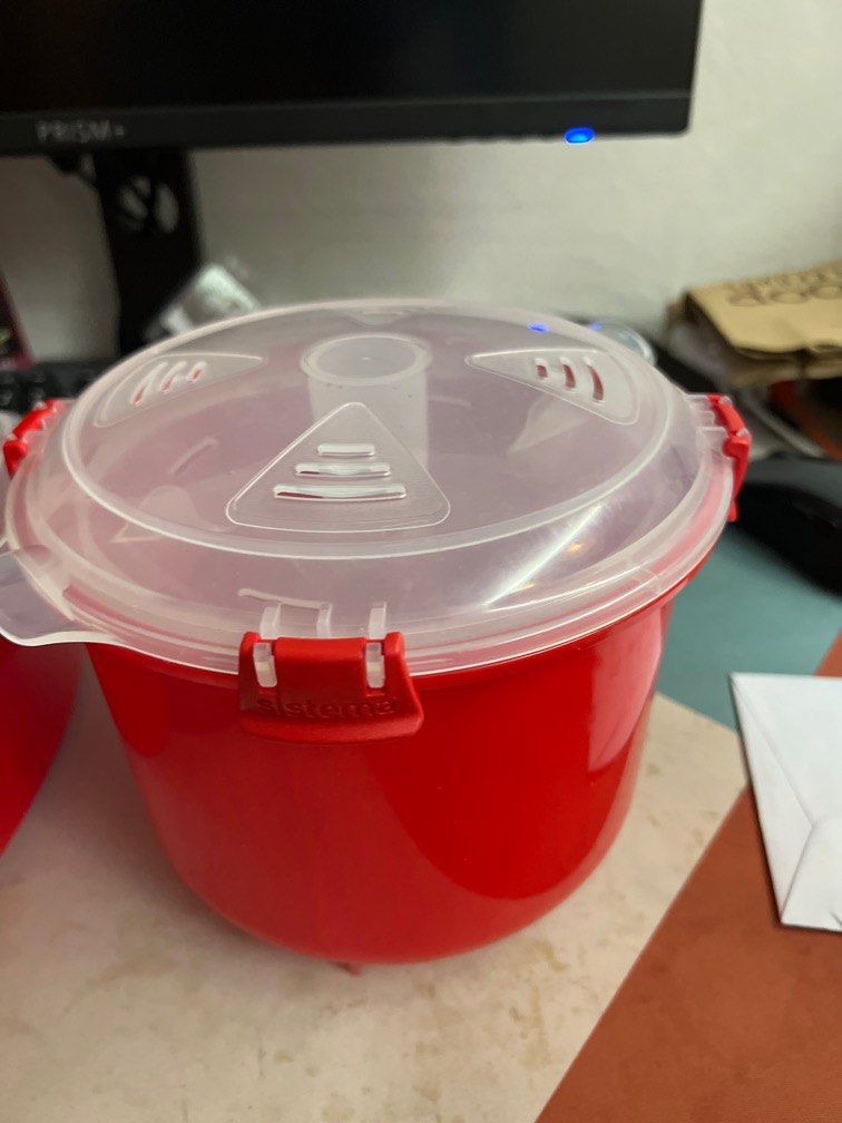 Sistema Microwave steamer and rice cooker, Furniture & Home Living