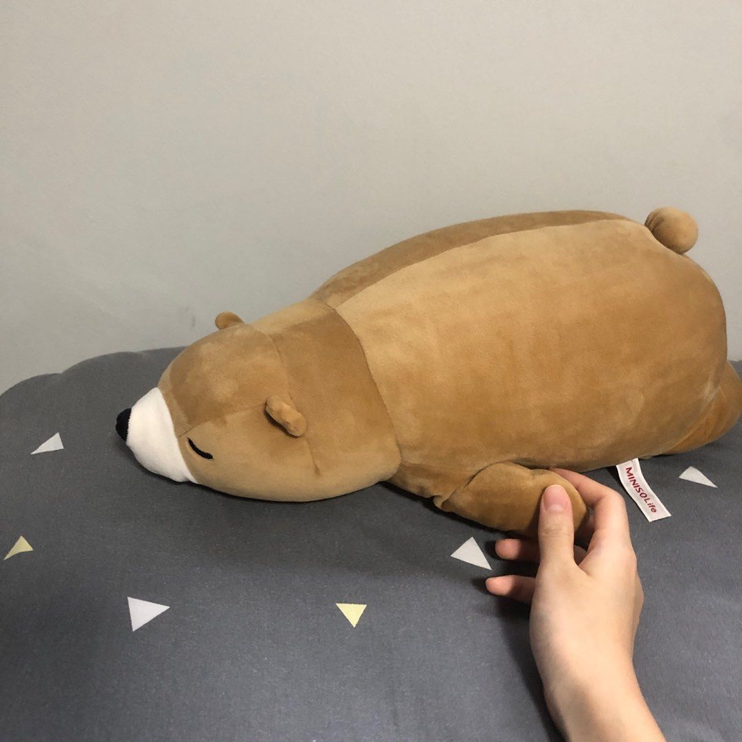 MINISO Large Size Plush Toy Bear 50cm long, Hobbies & Toys, Toys 