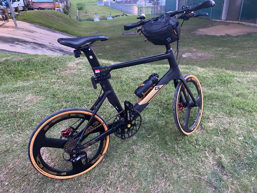 Mini-Velo Carbon CL2 with Shimano 105 Groupset & 451 Carbon Wheelset ...