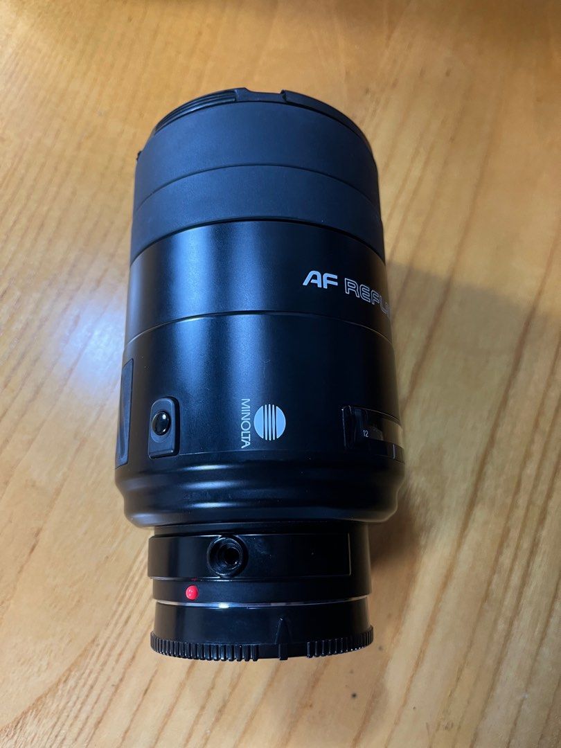 Minolta AF 500mm f8 reflex. The only autofocus mirror lens in the world