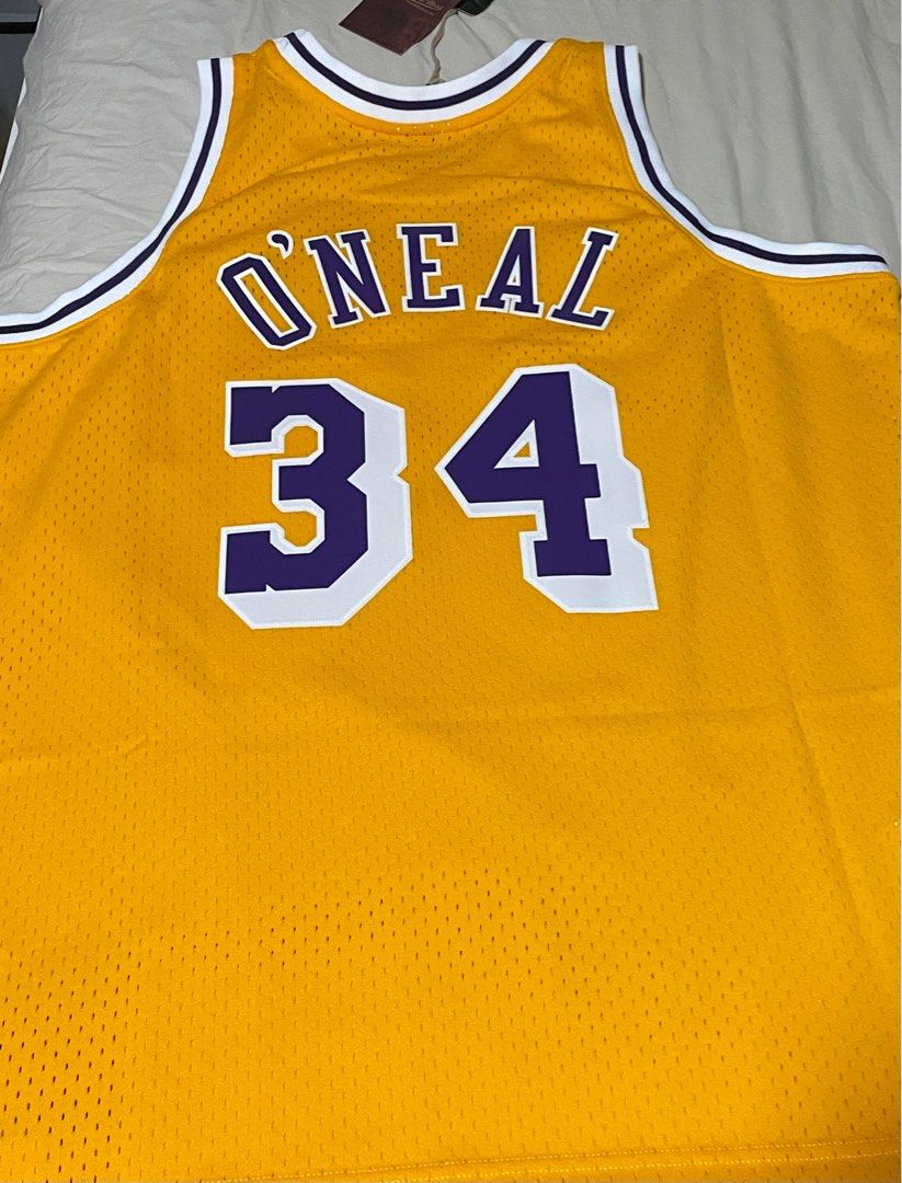 Mitchell Ness shaq jersey Men s Fashion Activewear on Carousell