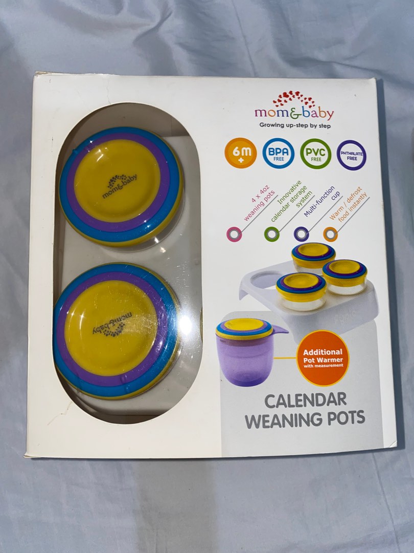 Mom and Baby Weaning Pots / Storage / Food Containers, Babies & Kids