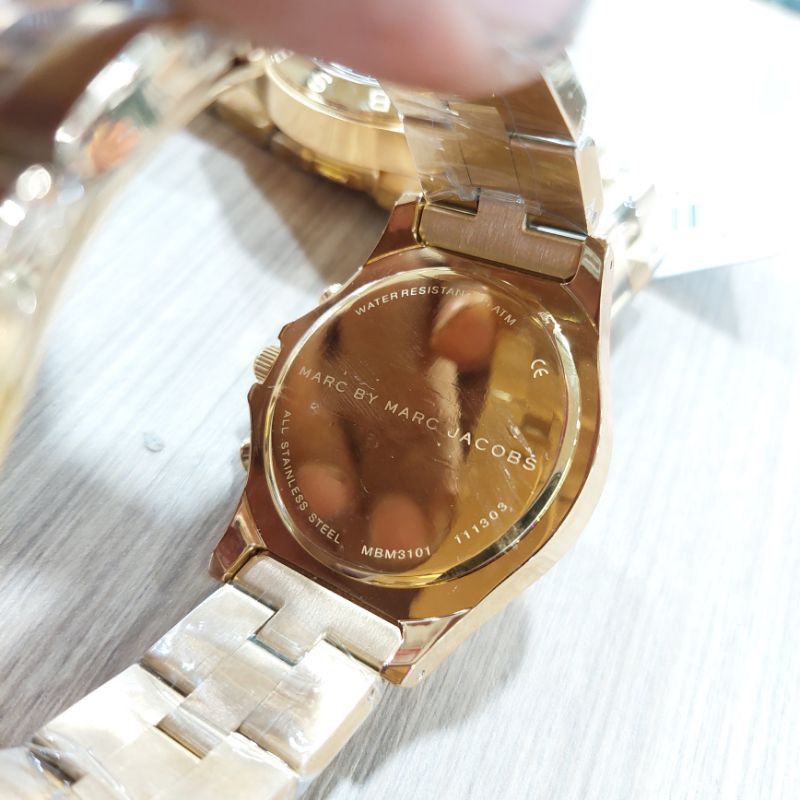 Marc jacobs silver womens watch on sale