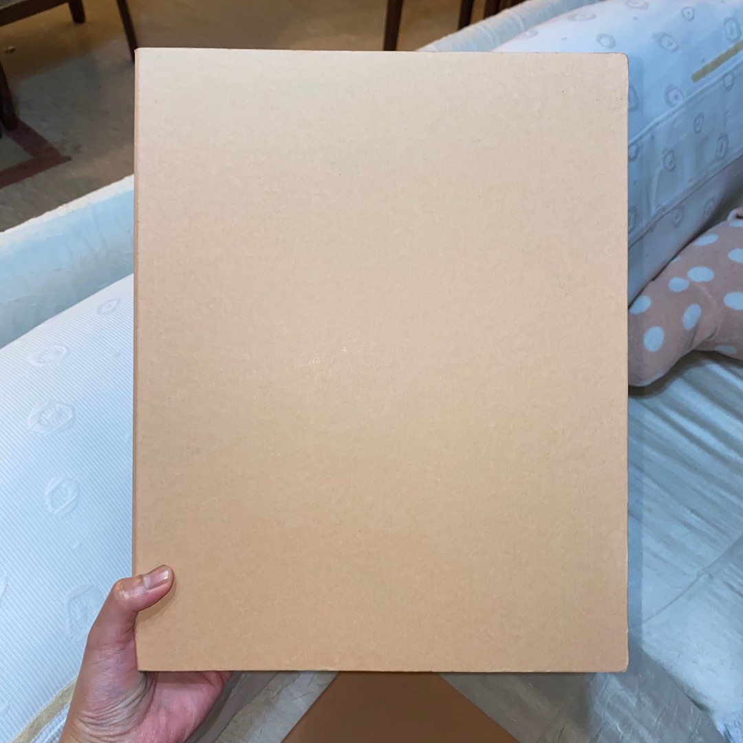 Muji A4 30ring Cardboard Binder + A4 Lined Paper + 5 Dividers, Hobbies & Toys, Stationery