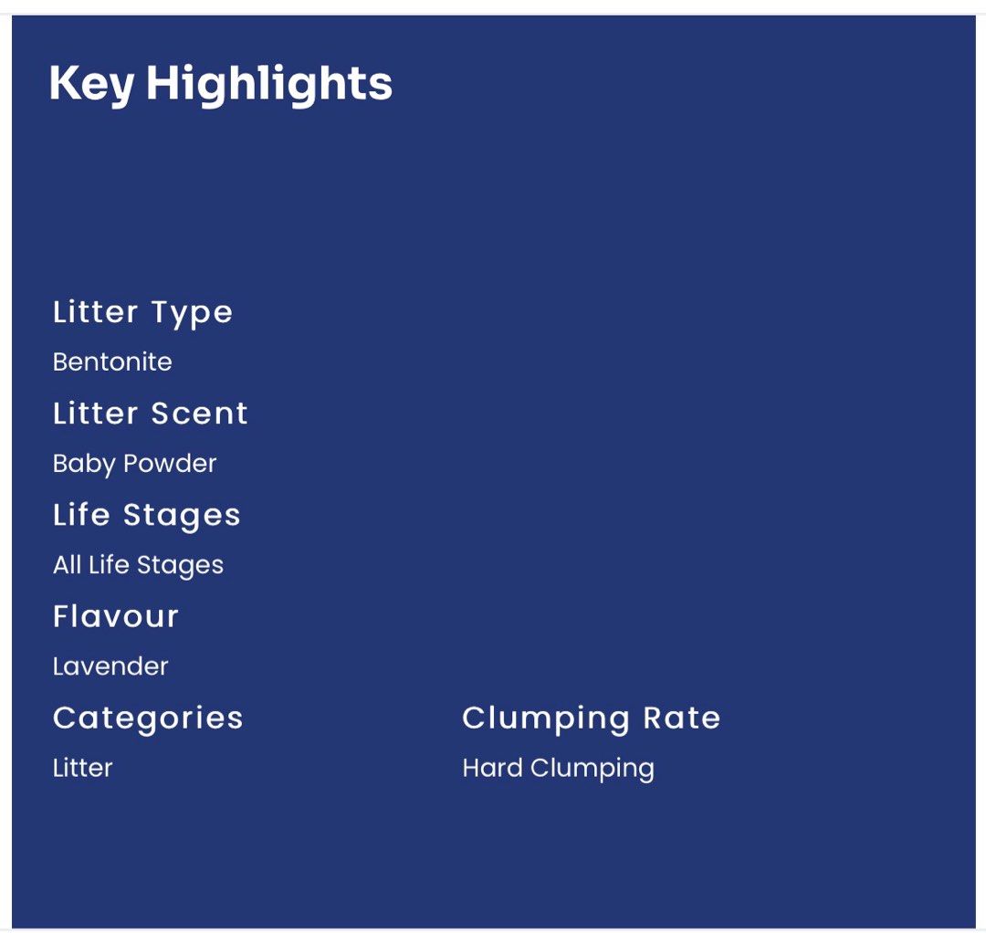 Nama bentonite cat litter (10L x 6 packs), Pet Supplies, Homes & Other Pet Accessories on Carousell