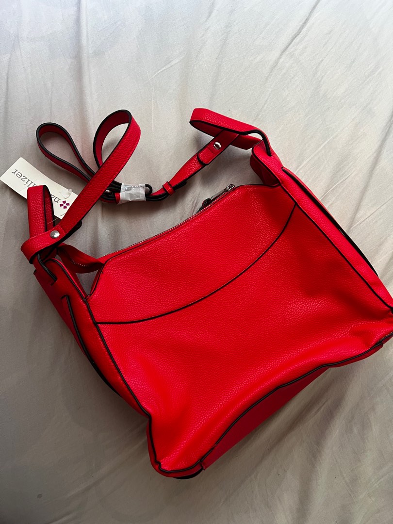 Naturalizer red leather bag, Women's Fashion, Bags & Wallets, Shoulder ...