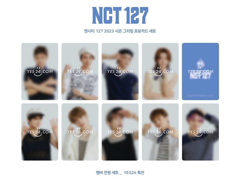 NCT 127 Season's Greetings 2023 NCT127 Sharing Interest Check YES24