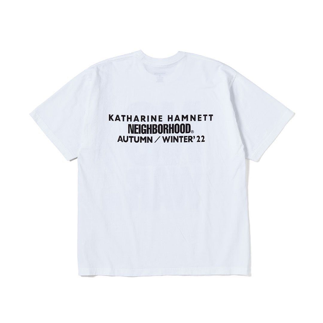 Neighborhood NO WAR T-Shirt Sz XL white Katharine Hamnett, Men's