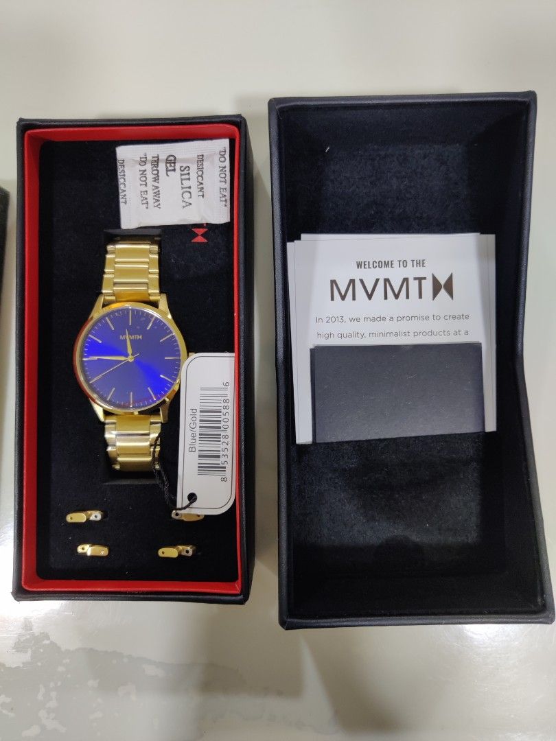 NEW MVMT Gold Blue Watch 40 Series