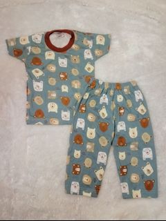 NEW!! SETELAN VELVET JUNIOR PENDEK PANJANG (6-18 BULAN)