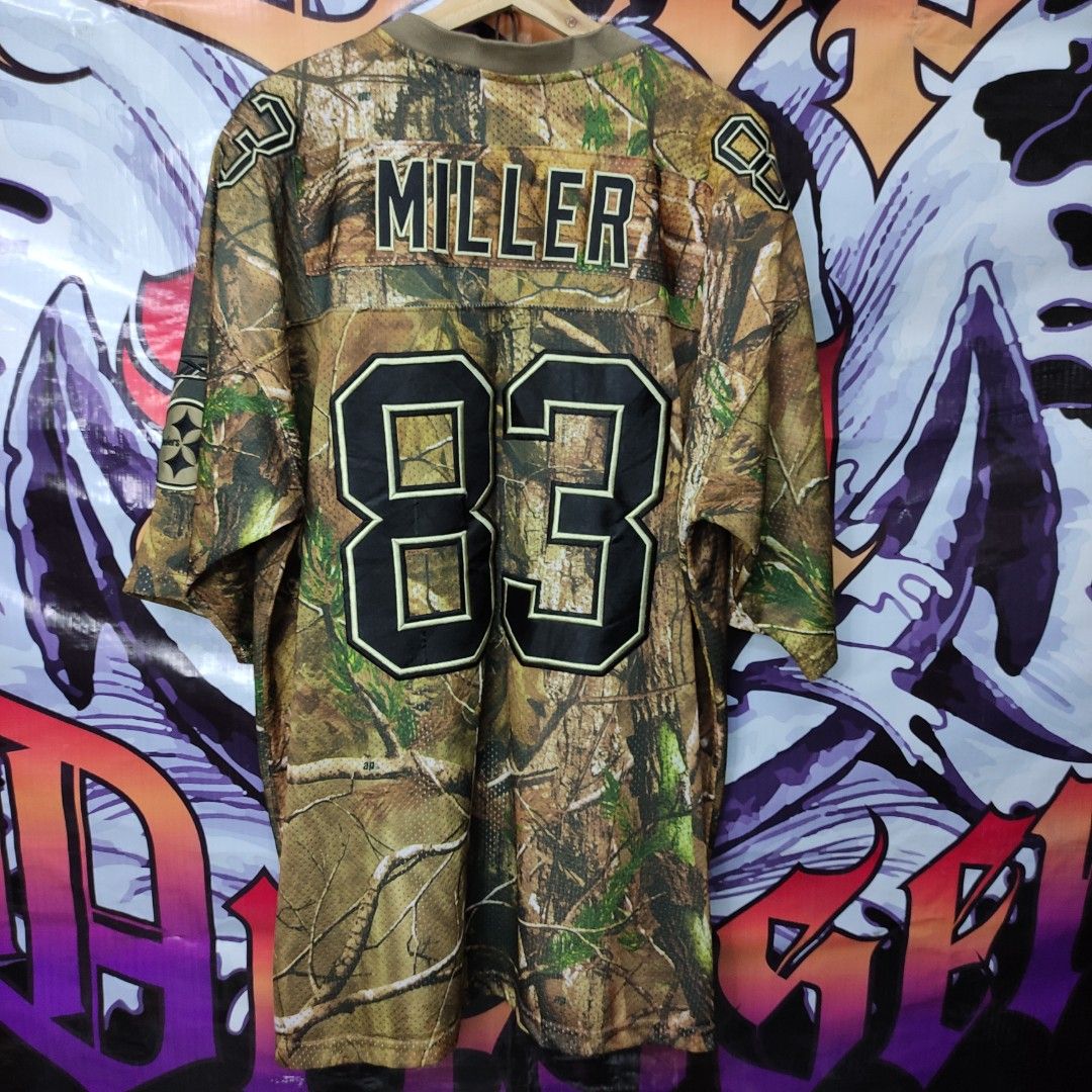 NFL Pittsburgh Steelers Camo Jersey