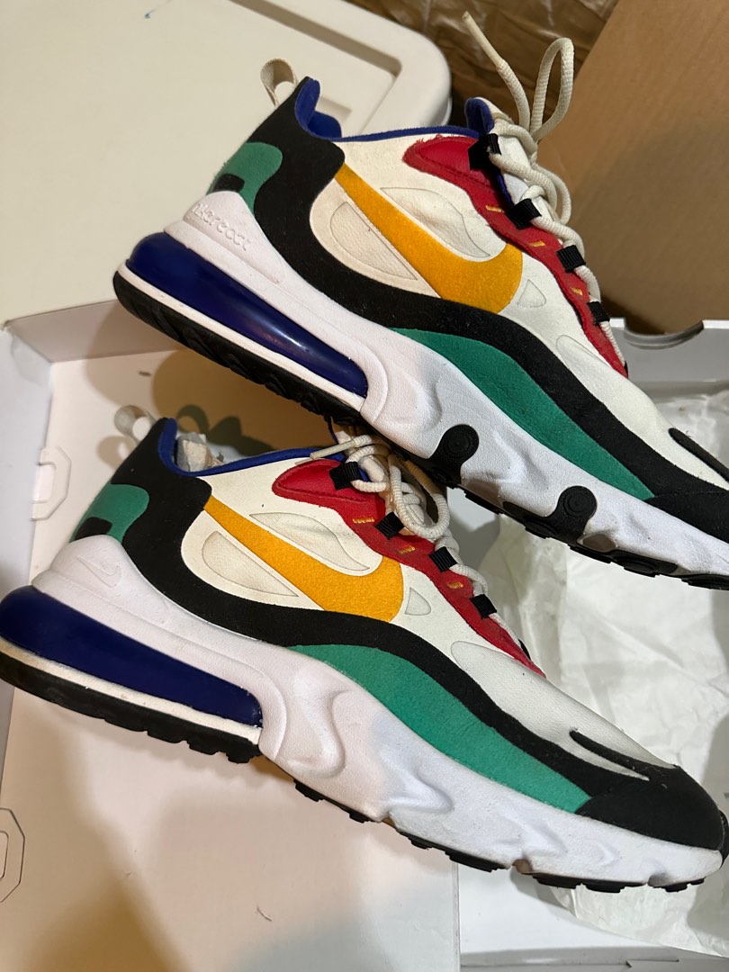 Nike Air Max 270 React Bauhaus Authentic Men s Fashion