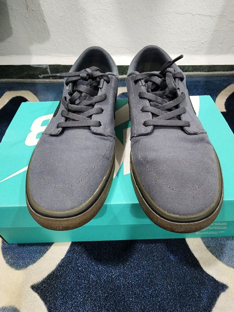 Nike SB Portmore II Solar Canvas UK 7.5 Men s Fashion Footwear