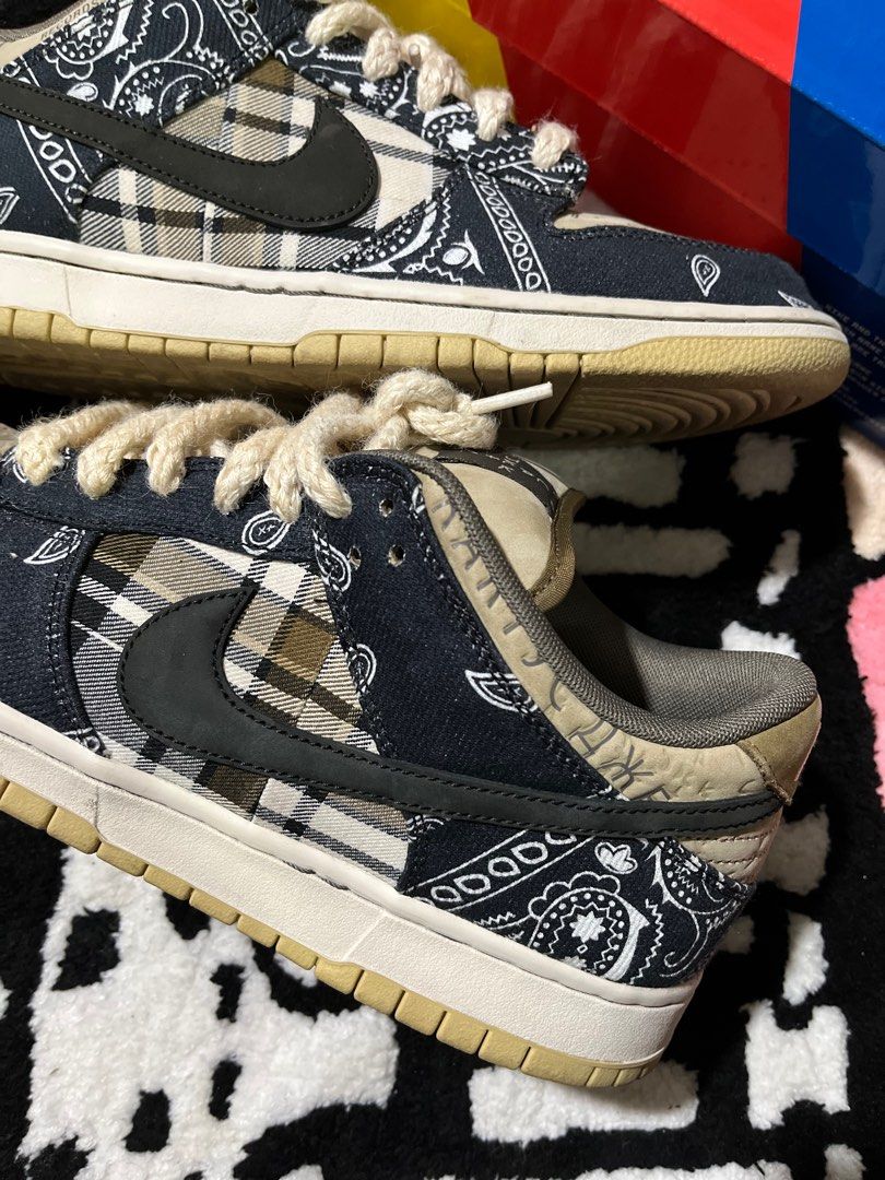 nike sb travis scott on feet