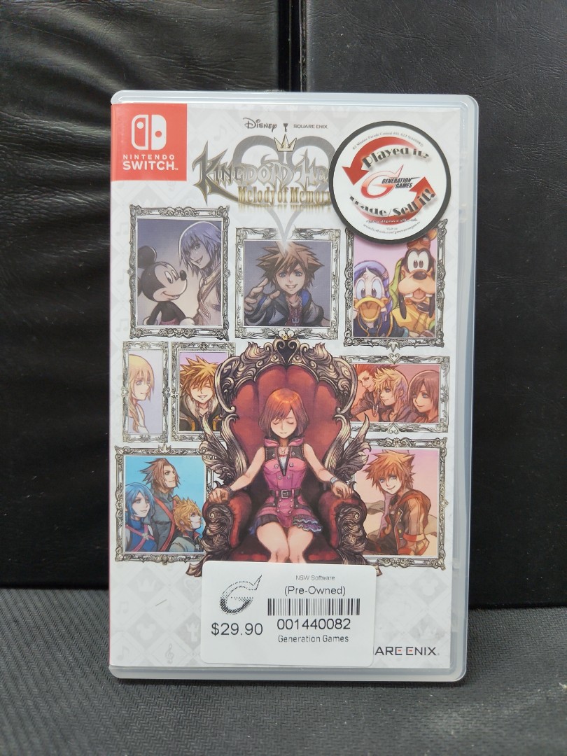 Kingdom hearts Melody of Memory, Video Gaming, Video Games, Nintendo on  Carousell