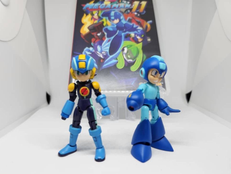 Mega man sales 11 action figures