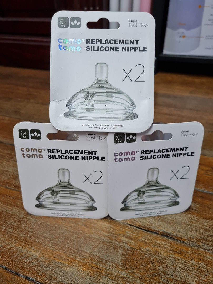 Nipple replacement Comotomo, Babies & Kids, Nursing & Feeding