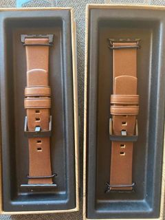 Nomad modern leather strap for all series