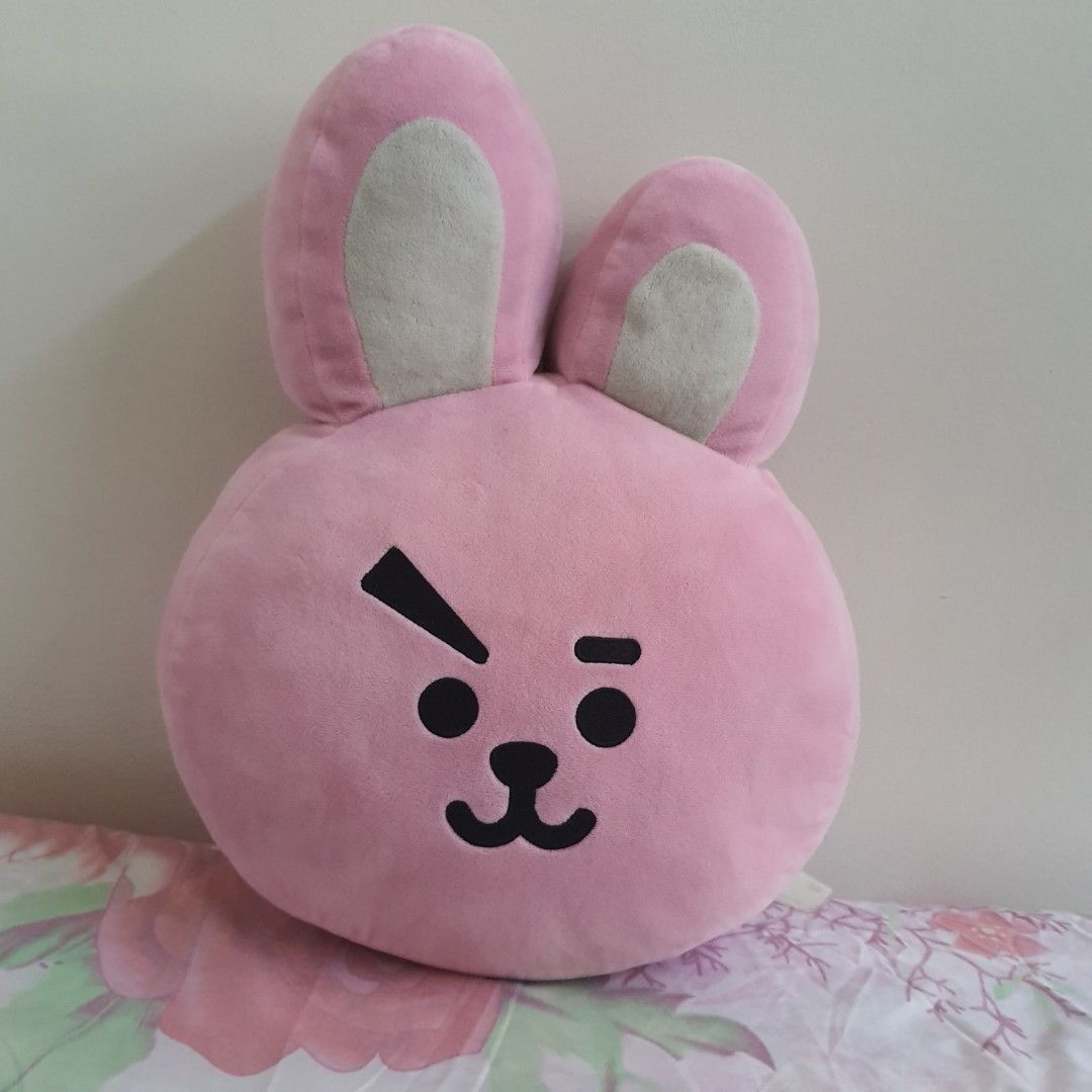 Official BTS Jungkook BT21 Pillow (Cooky), Hobbies & Toys, Memorabilia