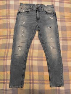 Old Navy 小破壞牛仔褲 彈性緊身 Skinny fit