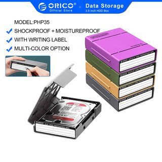 ORICO 3.5 Inch Hard Disk Multi-colour Protection Box PHP35