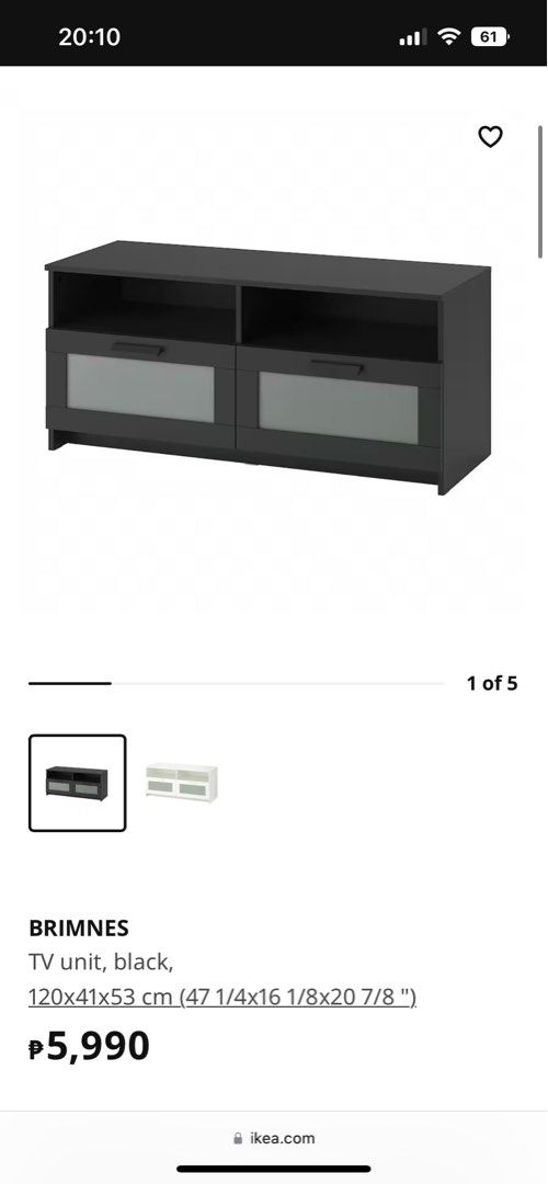 Original IKEA TV Stand, Furniture & Home Living, Furniture, TV Consoles