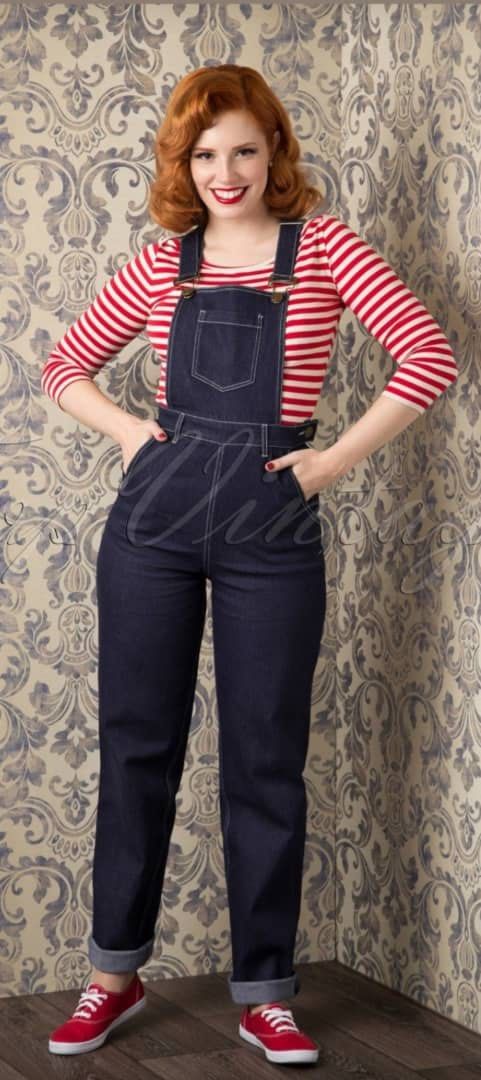 Overall Vintage Style Women s Fashion Coats Jackets and