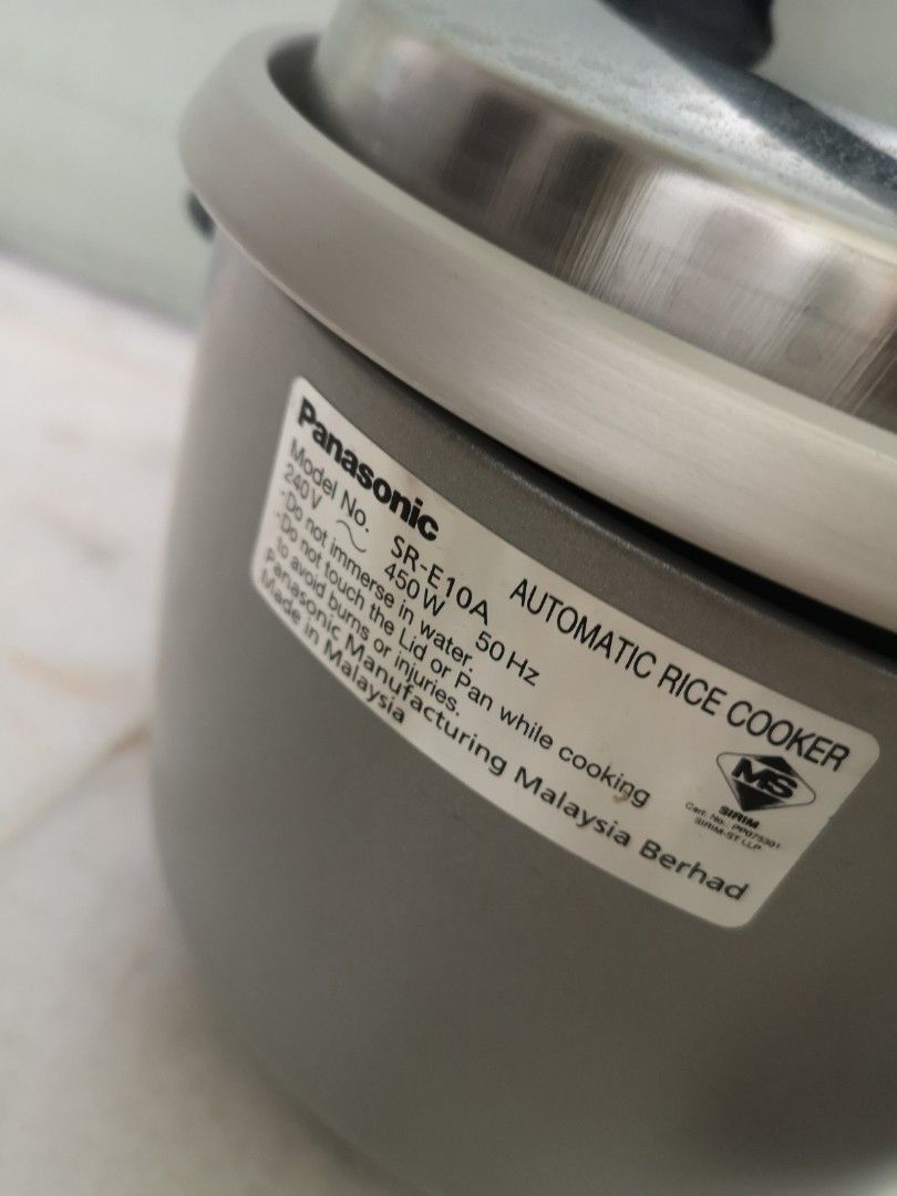 Panasonic Rice Cooker 1 Liters can cook 4 cup of rice, TV & Home