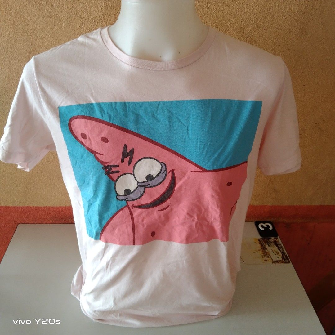 Spongebob and patrick jersey, Men's Fashion, Activewear on Carousell