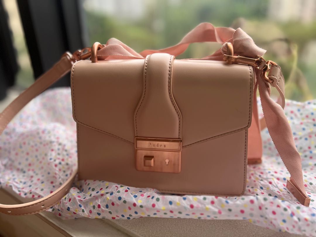 Price reduced] Pedro Light pink bag, Luxury, Bags & Wallets on