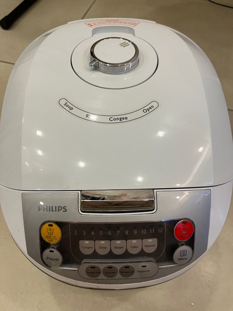 Philips HD3038/62 rice cooker, TV & Home Appliances, Kitchen Appliances
