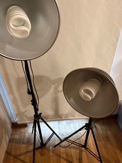 Photography lights with stand