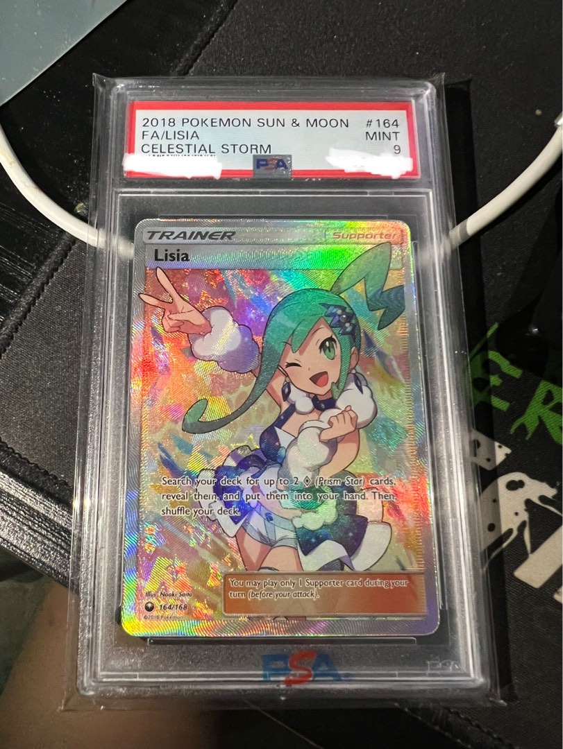 Pokemon lisia card full art, Hobbies & Toys, Toys & Games on Carousell