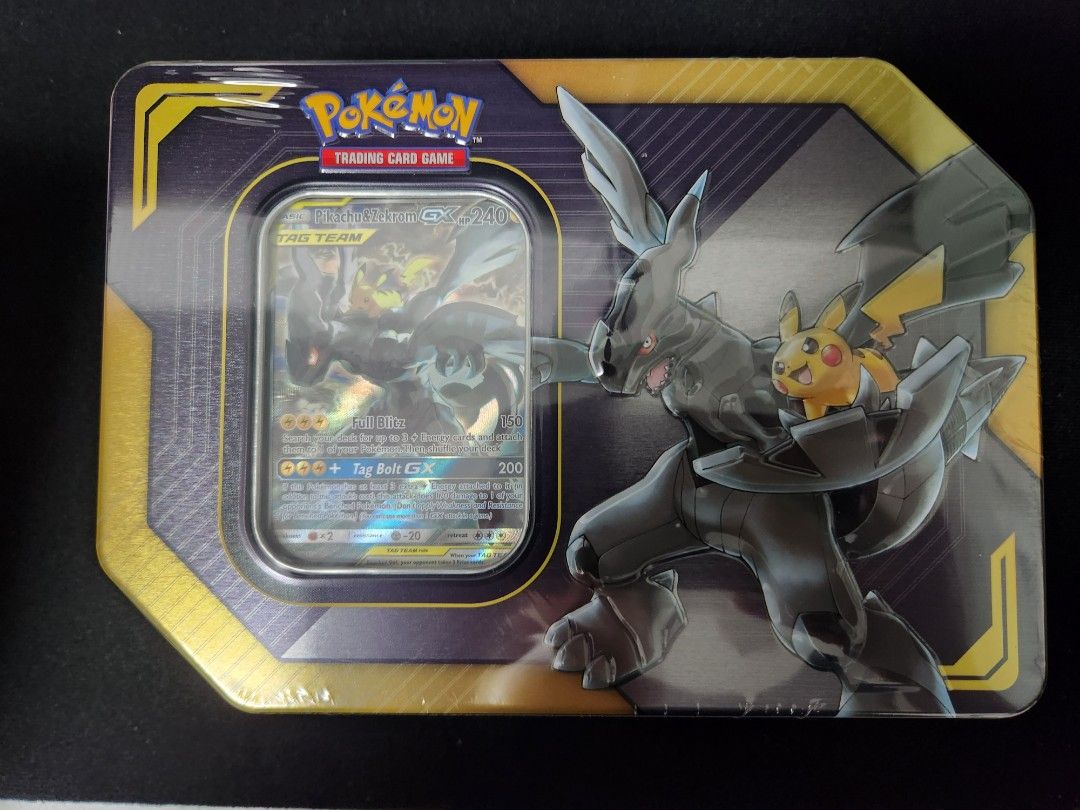 Pokémon TCG: TAG TEAM Tin (Pikachu & Zekrom-GX)