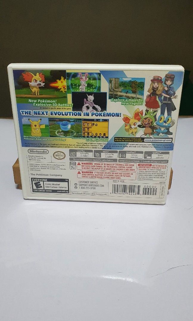 Pokemon X (Nintendo 3ds, USA) (Category: Nintendo) located in Quezon City. Submitted by itemsforadoption (Listing ID 1211333453, Image 2). Description: Rfs: Its 2023! Happy New Year! Hoping you have a good year ahead of you! If you have questions feel free to send a message. Though I'll most likely be able to reply from 10am to 8pm. Please be patient and understanding. Decluttering games and items that I've picked up or for friends and family. Po
