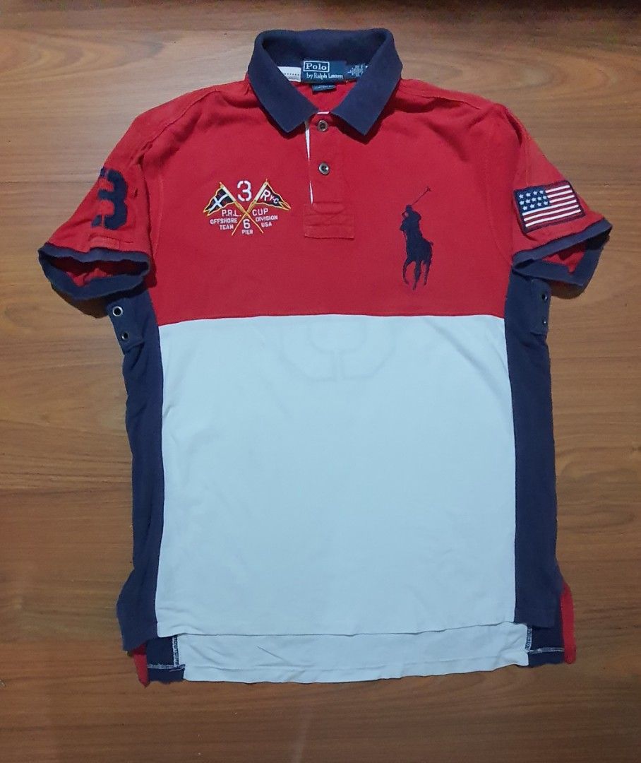 Polo Ralph Lauren USA Offshore Team PRL Cup Polo Shirt, Men's Fashion, Tops  & Sets, Tshirts & Polo Shirts on Carousell