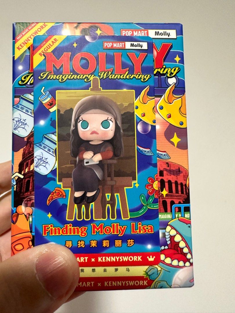 WTS/WTT Popmart Molly Molly Lisa imaginary wandering, Hobbies & Toys