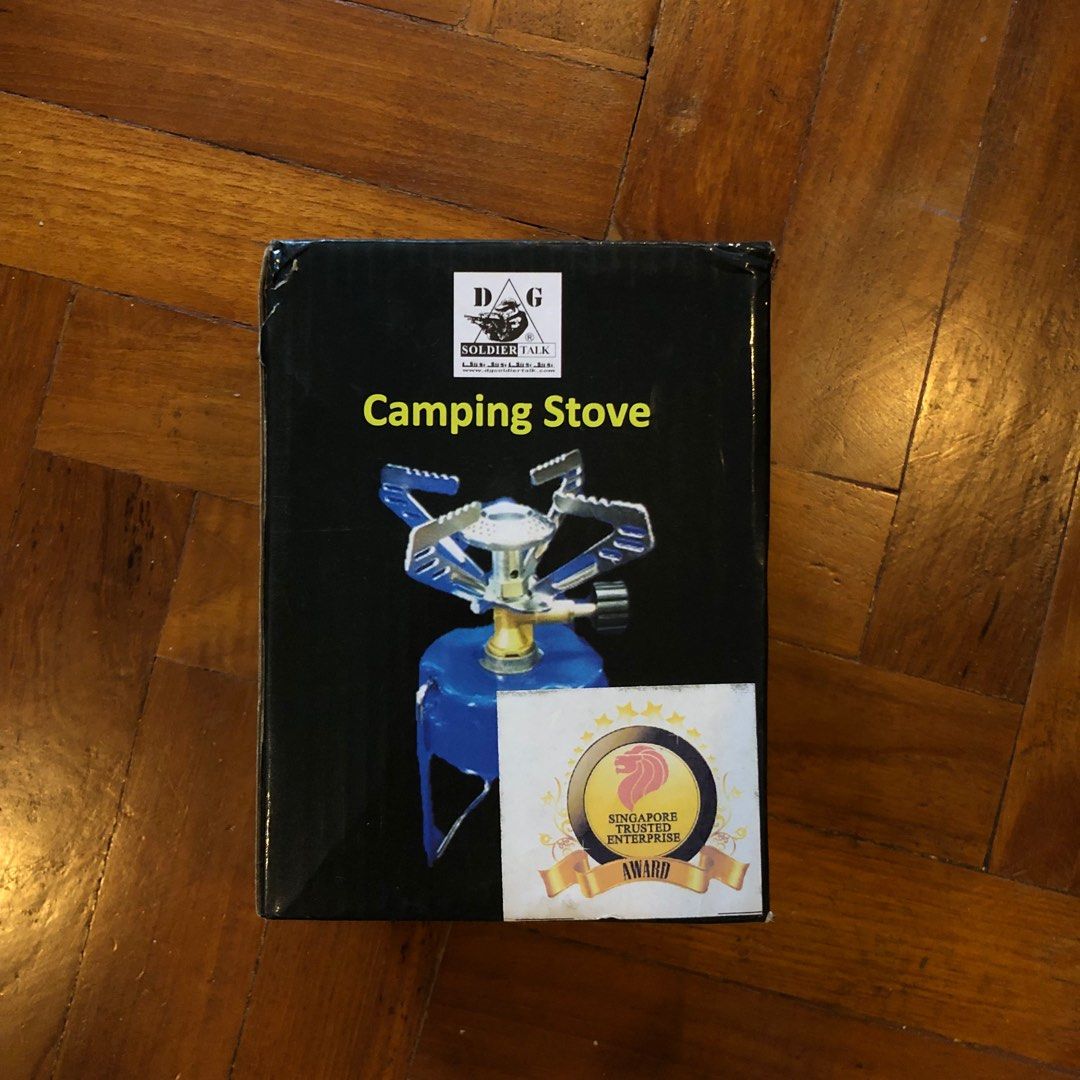 Portable Camping Bunsen Burner, Sports Equipment, Hiking & Camping on