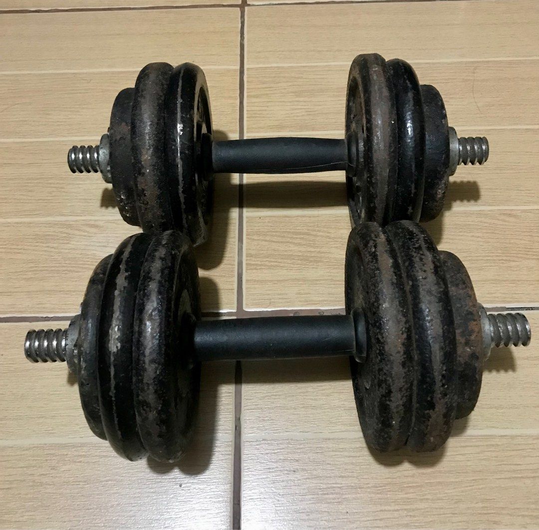 Preloved dumbbells outlet