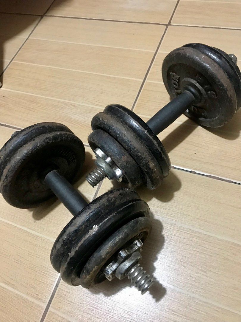 Preloved dumbbells outlet