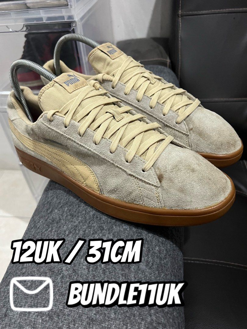 Puma smash v2 beige hot sale