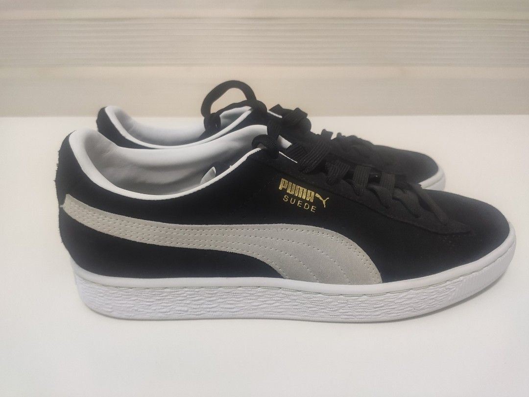 Puma suede clearance hitam