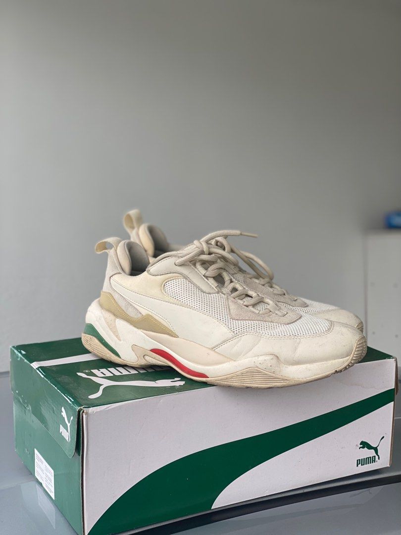 puma thunder spectra white