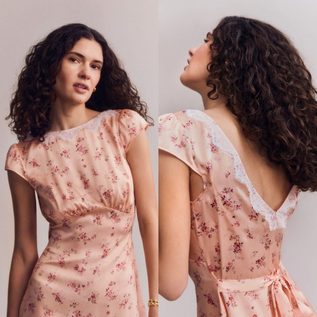 reformation lucas silk dress Lucas Silk Dress Reformation