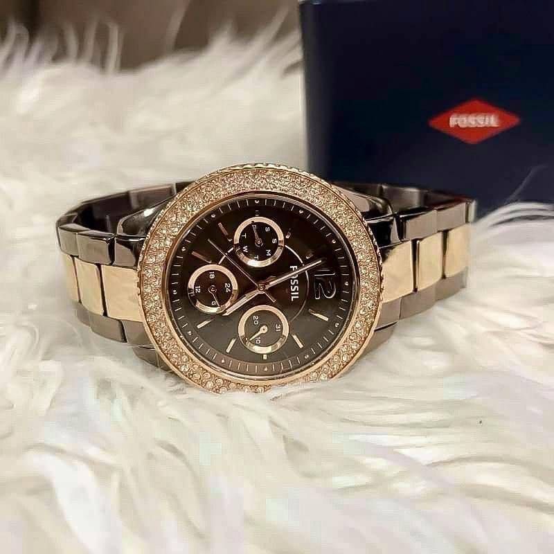 Fossil es4079 stella analog watch sale