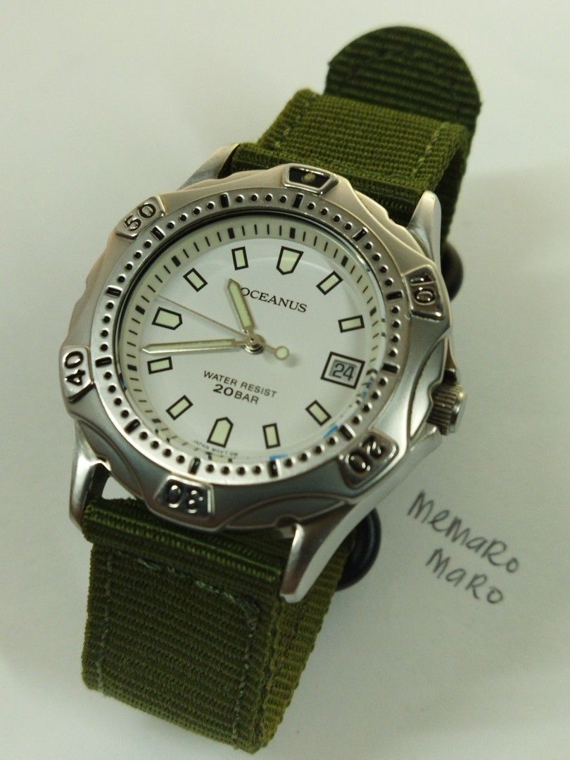 Casio on sale oceanus vintage